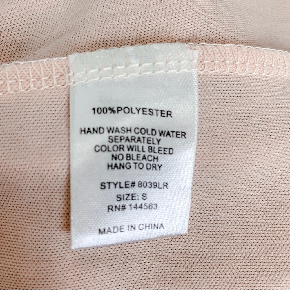 Lac Bleu Pink Romper......NEW!!!! - Picture 6 of 6